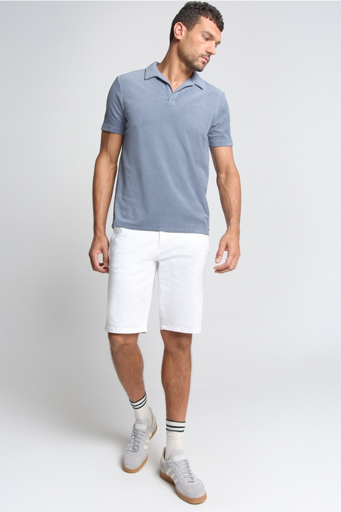 POLO MET PUNTKRAAG 28370480 137 Washed Blue